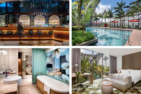 מלון בשדה התעופה של סינגפור לנחיתת ביניים